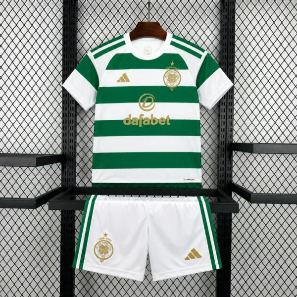 Kit Enfant Celtic Domicile 2026/2027 — devant Kit Enfant Celtic Domicile 2026/2027 — devant