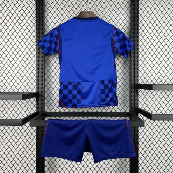 Kit Enfant Croatie Extérieur 2026/2027 — dos Kit Enfant Croatie Extérieur 2026/2027 — dos
