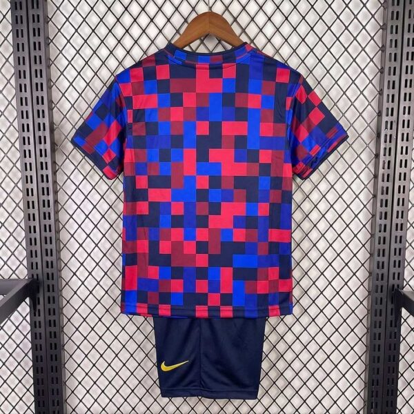 Kit Enfant FC Barcelone Avant-Match 2026/2027 — dos