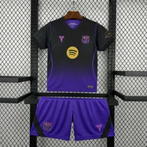 Kit Enfant FC Barcelone Extérieur 2026/2027 — devant Kit Enfant FC Barcelone Extérieur 2026/2027 — devant