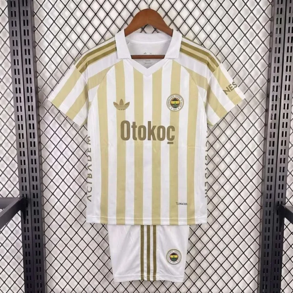 Kit Enfant Fenerbahce Extérieur 2026/2027 — devant Kit Enfant Fenerbahce Extérieur 2026/2027 — devant