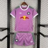 Kit Enfant Leeds United Gardien Rose 2026/2027 — devant Kit Enfant Leeds United Gardien Rose 2026/2027 — devant