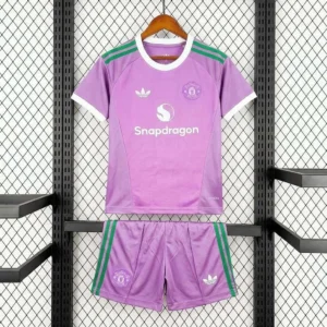 Kit Enfant Manchester United Gardien 2026/2027 — devant Kit Enfant Manchester United Gardien 2026/2027 — devant