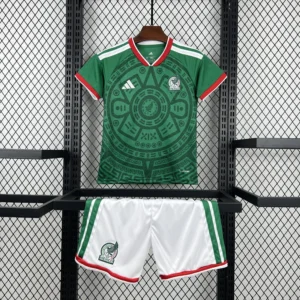 Kit Enfant Mexique Domicile 2026/2027 — devant Kit Enfant Mexique Domicile 2026/2027 — devant