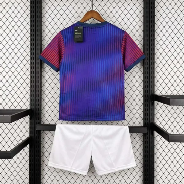 Kit Enfant PSG Avant-Match 2026/2027 — dos Kit Enfant PSG Avant-Match 2026/2027 — dos