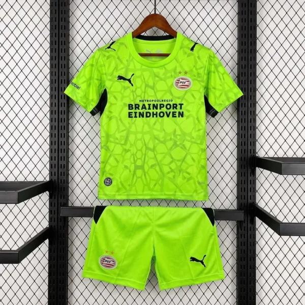 Kit Enfant PSV Eindhoven Gardien 2026/2027 — devant Kit Enfant PSV Eindhoven Gardien 2026/2027 — devant