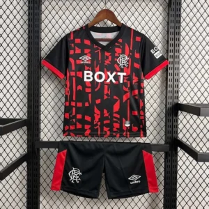 Kit Enfant Rangers Third 2026/2027 — devant Kit Enfant Rangers Third 2026/2027 — devant
