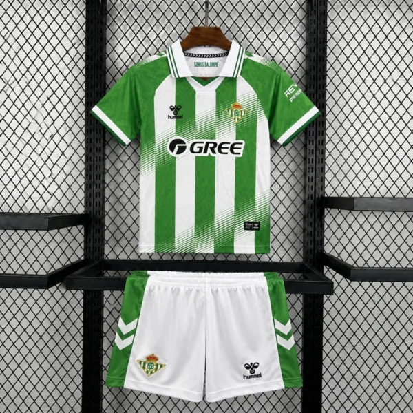 Kit Enfant Real Betis Domicile 2026/2027 — devant Kit Enfant Real Betis Domicile 2026/2027 — devant