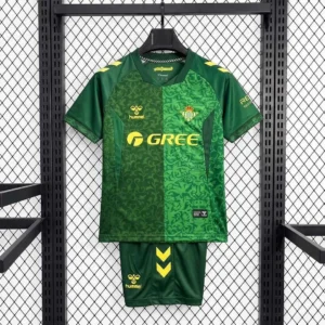 Kit Enfant Real Betis Extérieur 2026/2027 — devant Kit Enfant Real Betis Extérieur 2026/2027 — devant