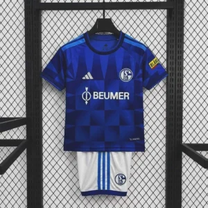 Kit Enfant Schalke 04 Domicile 2026/2027 — devant Kit Enfant Schalke 04 Domicile 2026/2027 — devant