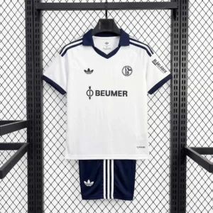 Kit Enfant Schalke 04 Extérieur 2026/2027 — devant Kit Enfant Schalke 04 Extérieur 2026/2027 — devant