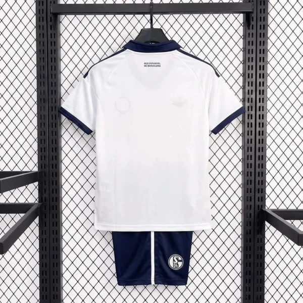 Kit Enfant Schalke 04 Extérieur 2026/2027 — dos Kit Enfant Schalke 04 Extérieur 2026/2027 — dos