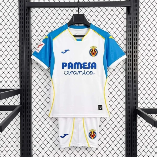 Kit Enfant Villarreal Extérieur 2026/2027 — devant Kit Enfant Villarreal Extérieur 2026/2027 — devant