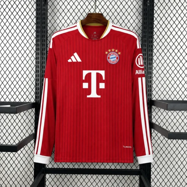 Maillot Bayern Munich Domicile 2026/2027 Manches Longues — devant Maillot Bayern Munich Domicile 2026/2027 Manches Longues — devant