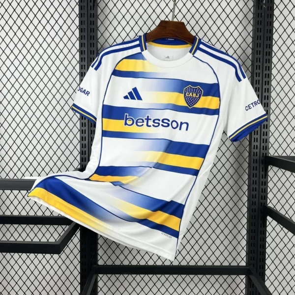 Maillot Boca Juniors Extérieur Blanc 2026/2027 — devant Maillot Boca Juniors Extérieur Blanc 2026/2027 — devant