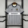 Maillot Boca Juniors Extérieur Rayé Gris 2026/2027 — devant Maillot Boca Juniors Extérieur Rayé Gris 2026/2027 — devant