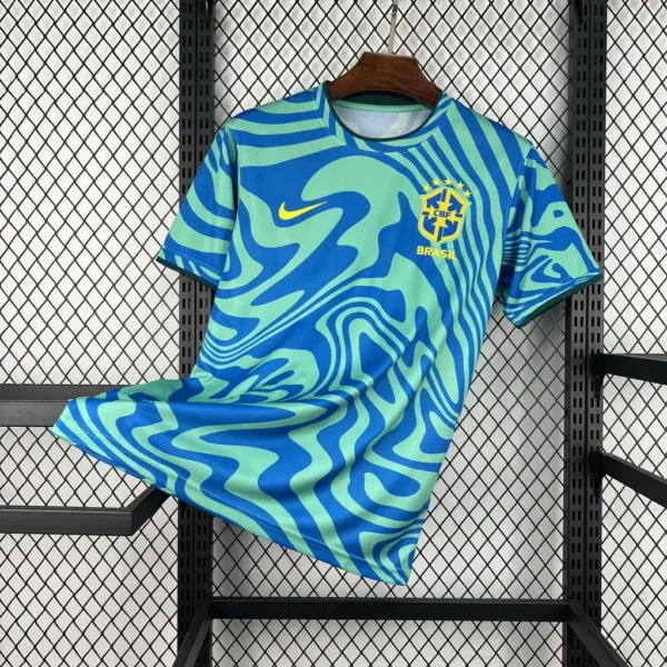 Maillot Brésil Avant-Match 2026/2027 — devant