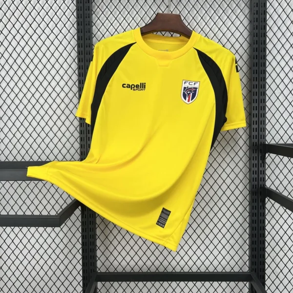 Maillot Cap-Vert Gardien Jaune 2026/2027 — devant Maillot Cap-Vert Gardien Jaune 2026/2027 — devant