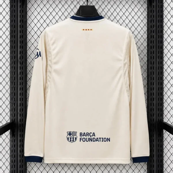 Maillot FC Barcelone Fourth 2026/2027 Manches Longues — dos