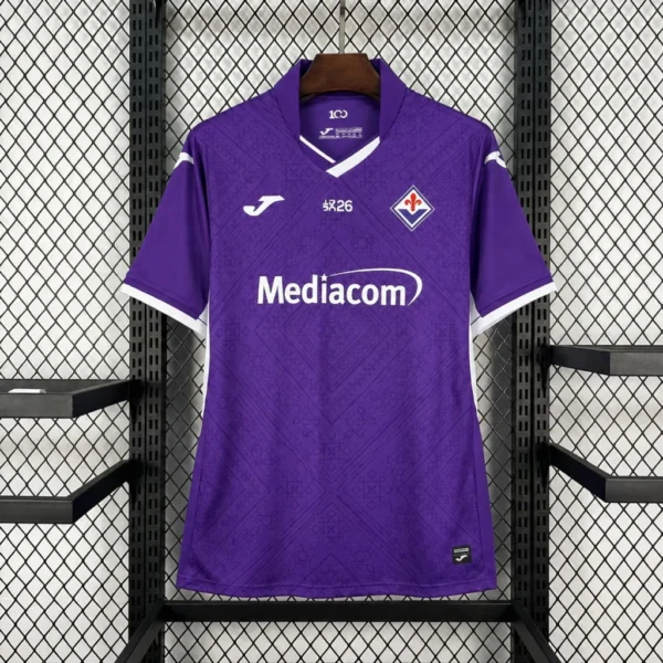 Maillot Fiorentina Domicile 2026/2027 — devant Maillot Fiorentina Domicile 2026/2027 — devant