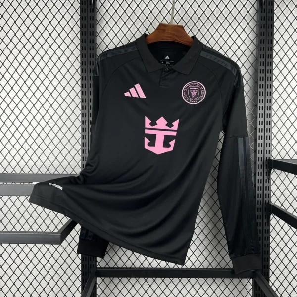 Maillot Inter Miami Extérieur 2026/2027 Manches Longues — devant Maillot Inter Miami Extérieur 2026/2027 Manches Longues — devant