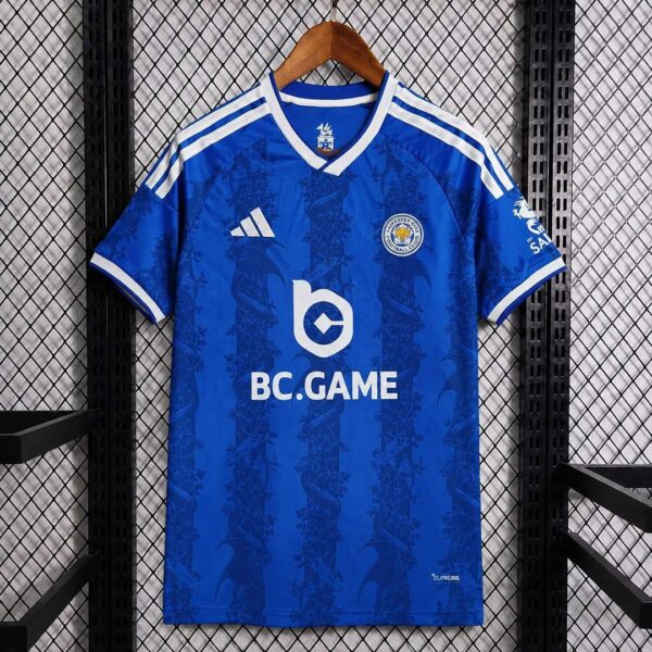 Maillot Leicester City Domicile 2026/2027 — devant Maillot Leicester City Domicile 2026/2027 — devant