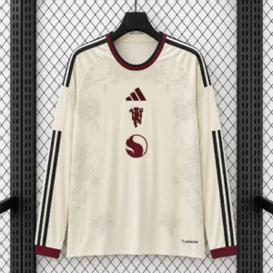 Maillot Manchester United Third 2026/2027 Manches Longues — devant Maillot Manchester United Third 2026/2027 Manches Longues — devant