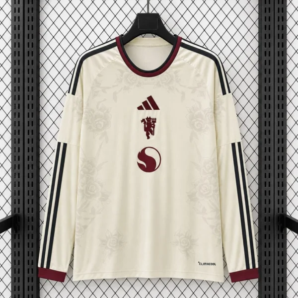 Maillot Manchester United Third 2026/2027 Manches Longues — devant Maillot Manchester United Third 2026/2027 Manches Longues — devant