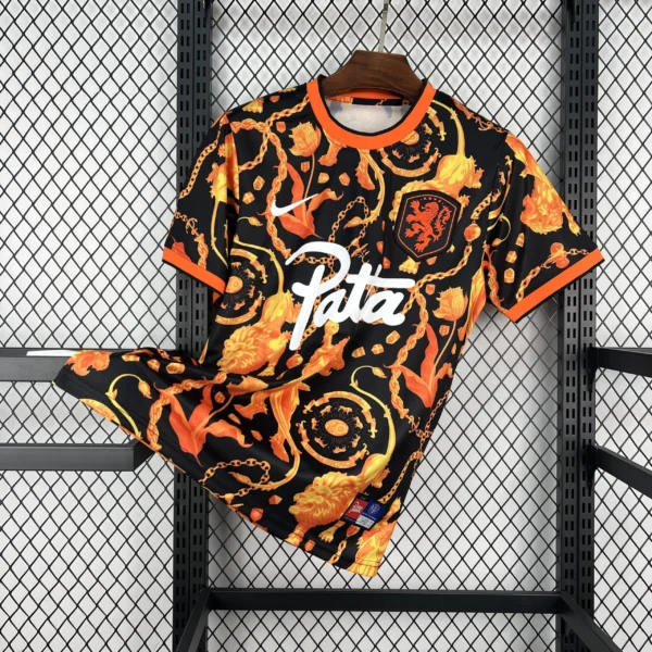 Maillot Pays-Bas Avant-Match 2026/2027 — devant
