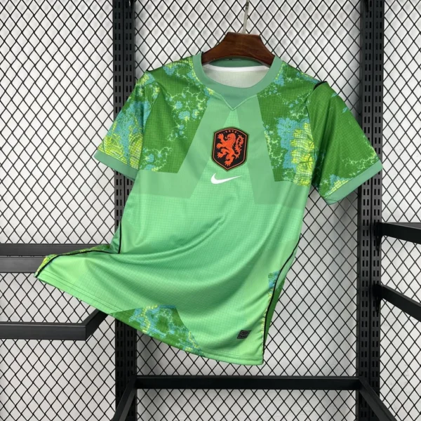 Maillot Pays-Bas Gardien Vert 2026/2027 — devant Maillot Pays-Bas Gardien Vert 2026/2027 — devant