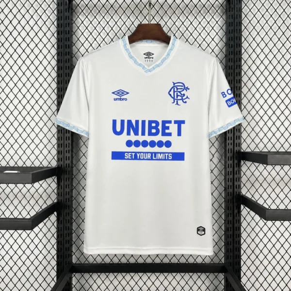 Maillot Rangers Extérieur 2026/2027 — devant Maillot Rangers Extérieur 2026/2027 — devant