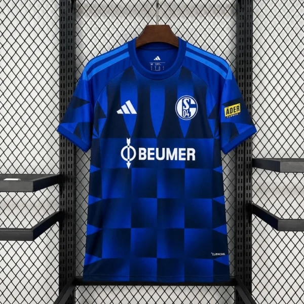 Maillot Schalke 04 Domicile 2026/2027 — devant Maillot Schalke 04 Domicile 2026/2027 — devant