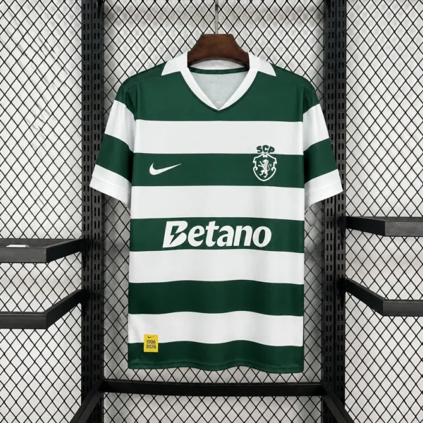 Maillot Sporting CP Domicile 2026/2027 — devant Maillot Sporting CP Domicile 2026/2027 — devant