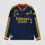 Maillot Arsenal Brodé Extérieur Édition Joueur 26/27 Manches longues