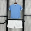 Kit Enfant Manchester City Bleu Ciel 2025/2026 — dos